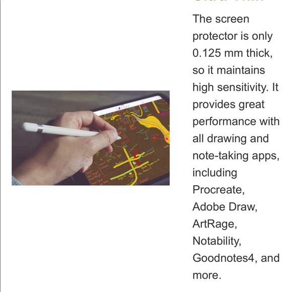 Paper feel Screen protector - Picture 9 of 16
